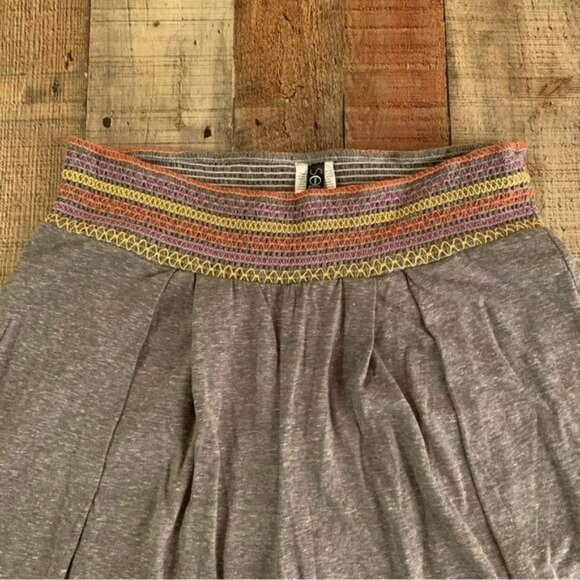 Soluna swim womens gray jogger pants with smocked waistband -M - Picture 8 of 10